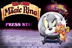 Tom and Jerry - The Magic Ring Title Screen